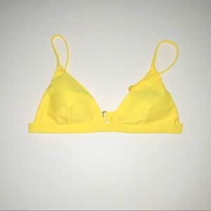 Cute sunshine yellow bikini two piece